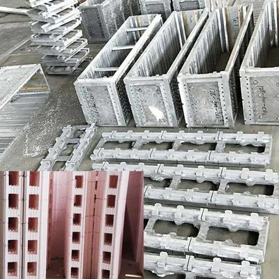 Hợp kim nhôm Khuôn EPS tùy chỉnh để xây dựng gạch bọt