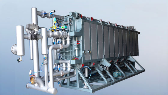 6000 * 1000 * 600 mm Máy đúc khối EPS tự động 20-30 S Chu kỳ đúc 14000 Kg Trọng lượng