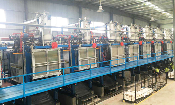 Máy đúc hình dạng EPS tự động Bao bì hộp bọt cho cá và trái cây