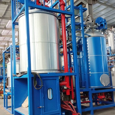 Polystyrene Foam Eps Pre Expander Machine đạt được sự mở rộng đồng nhất và được kiểm soát