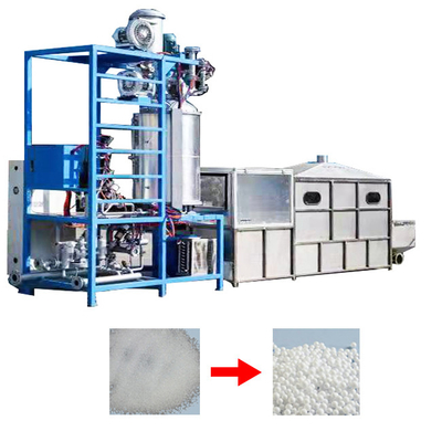 Môi trường an toàn Máy chế tạo hạt mở rộng polystyrene