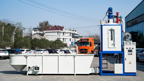 Tự động cao độ chính xác EPS nguyên liệu thô lô Pre Foaming Machine