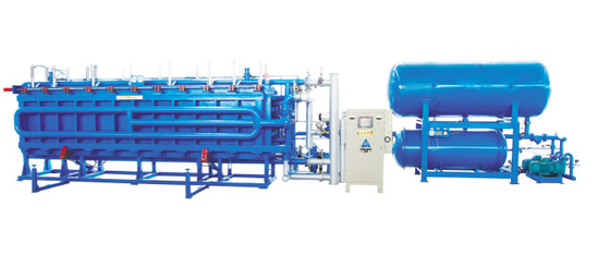 Máy làm khối xi măng polystyrene EPS Máy gạch bê tông