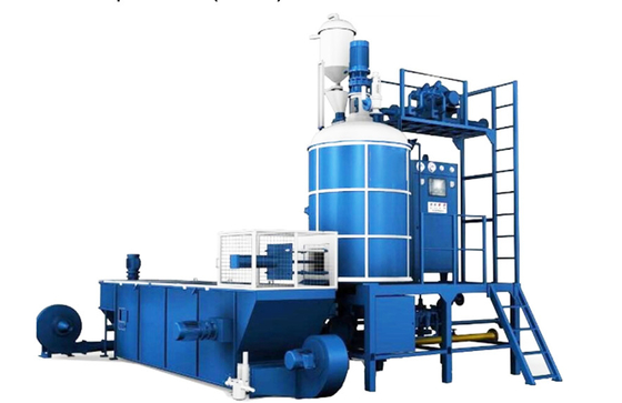 EPS Foam Block Batch Pre Foamed Board Làm máy dây chuyền sản xuất