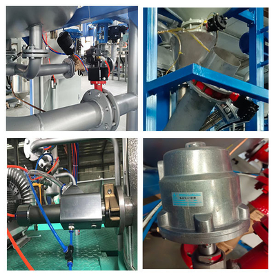 Hạt polystyrene EPS Batch Pre Expander tự động