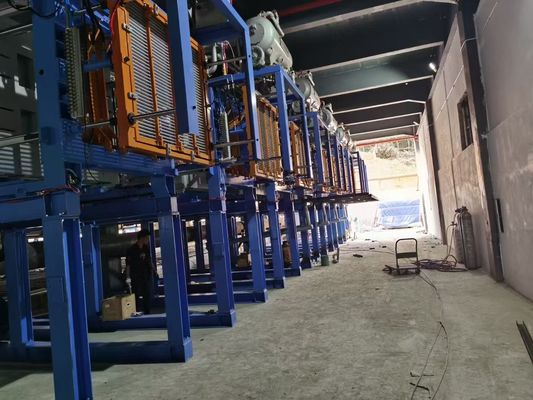 Tự động Styrofoam bọt hộp đúc làm EPS hình dạng đúc máy